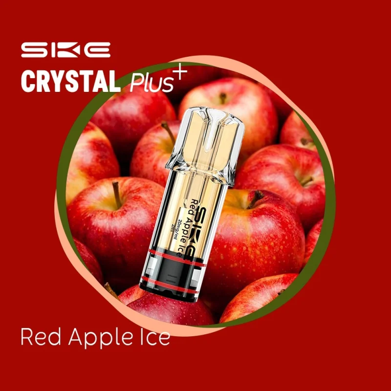 Ske Crystal Plus Pod Red Apple Ice 20mg 2ml