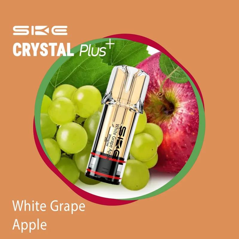 Ske Crystal Plus Pod White Grape Apple 20mg 2ml