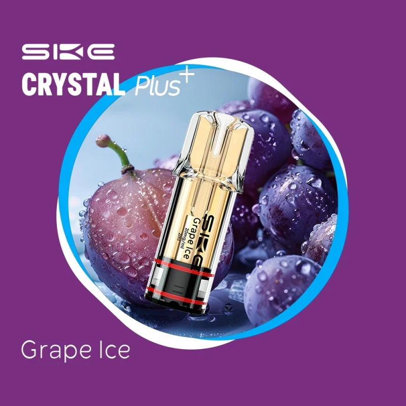 Ske Crystal Plus Pod Grape Ice 2ml 20mg