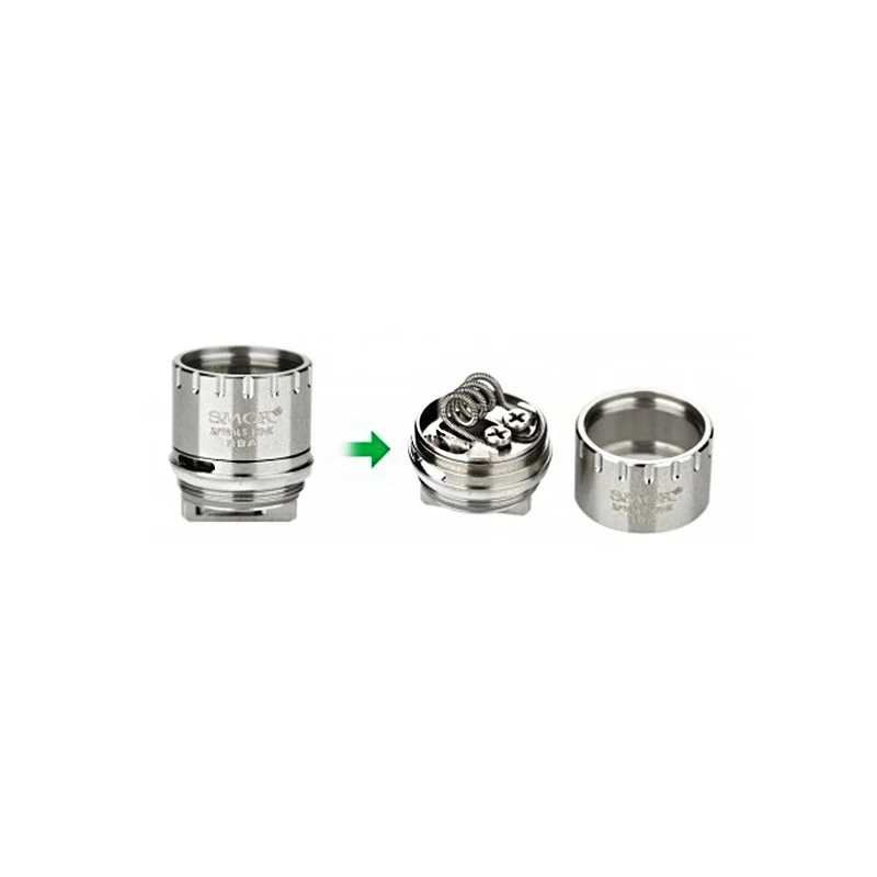 Smoktech Smok Spiral RBA Kit - SMOKTECH Brand - RBA Bells & Decks