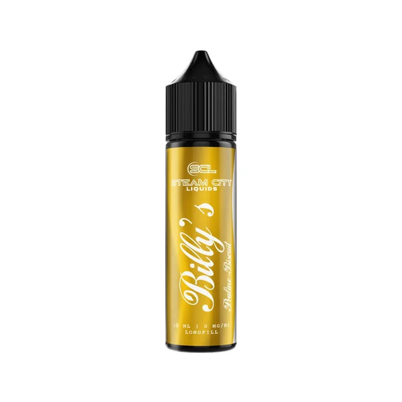 Steam City Liquids Billy's Praline Biscuit 10/60ml