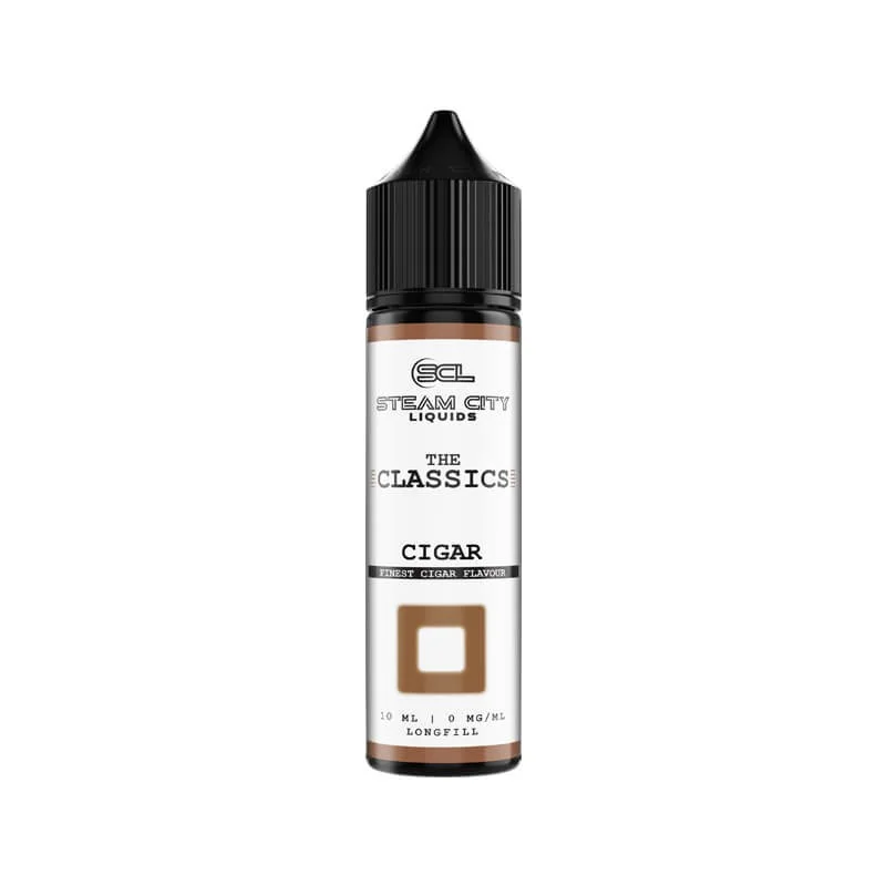 Steam City Liquids The Classics Cigar 10/60ml