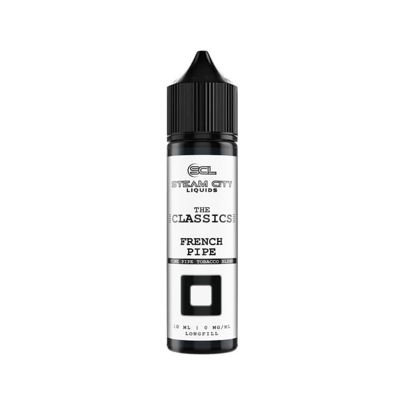 Steam City Liquids The Classics French Pipe 10/60ml