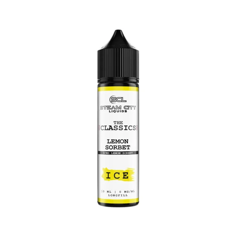Steam City Liquids The Classics Lemon Sorbet Ice 10/60ml