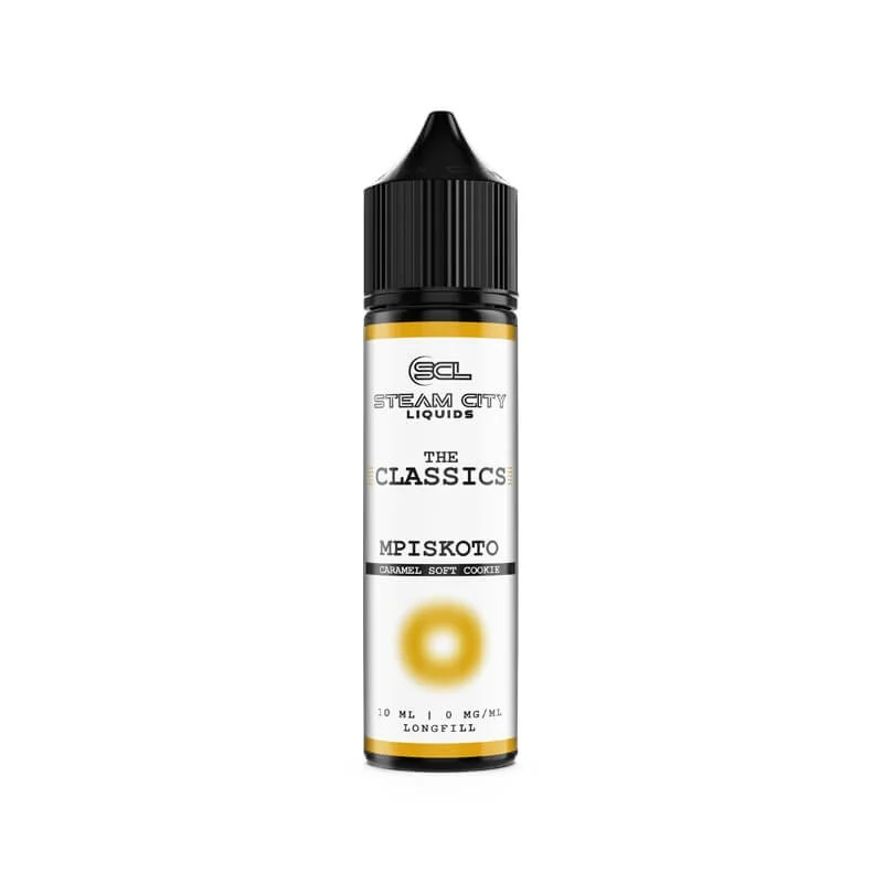 Steam City Liquids The Classics Mpiskoto 10/60ml