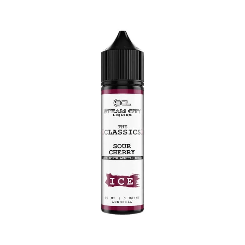 Steam City Liquids The Classics Sour Cherry Ice 10/60ml