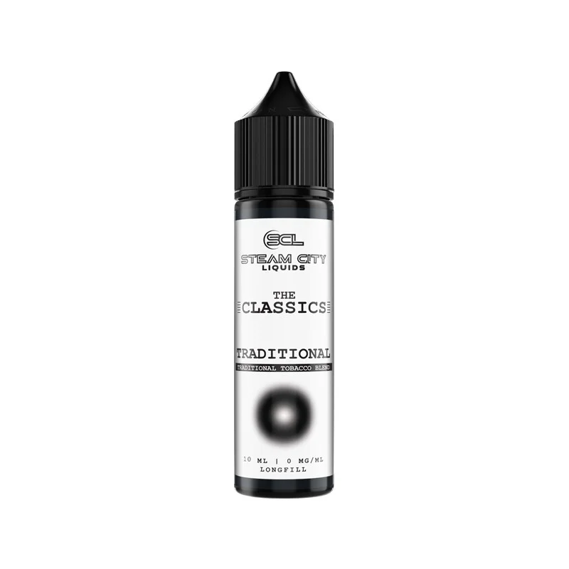 Steam City Liquids The Classics Traditional 10/60ml