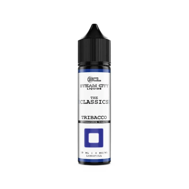 Steam City Liquids The Classics Tribacco 10/60ml