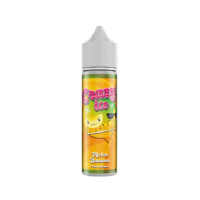 STEAM CITY CRAZY ICE MELON BANANA FLAVOUR SHOT 10/60ML