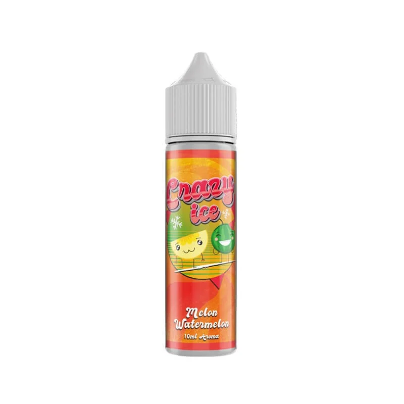 STEAM CITY CRAZY ICE MELON WATERMELON FLAVOUR SHOT 10/60ML