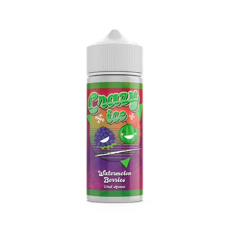 STEAM CITY CRAZY ICE WATERMELON BERRIES FLAVOUR SHOT 20/120ML