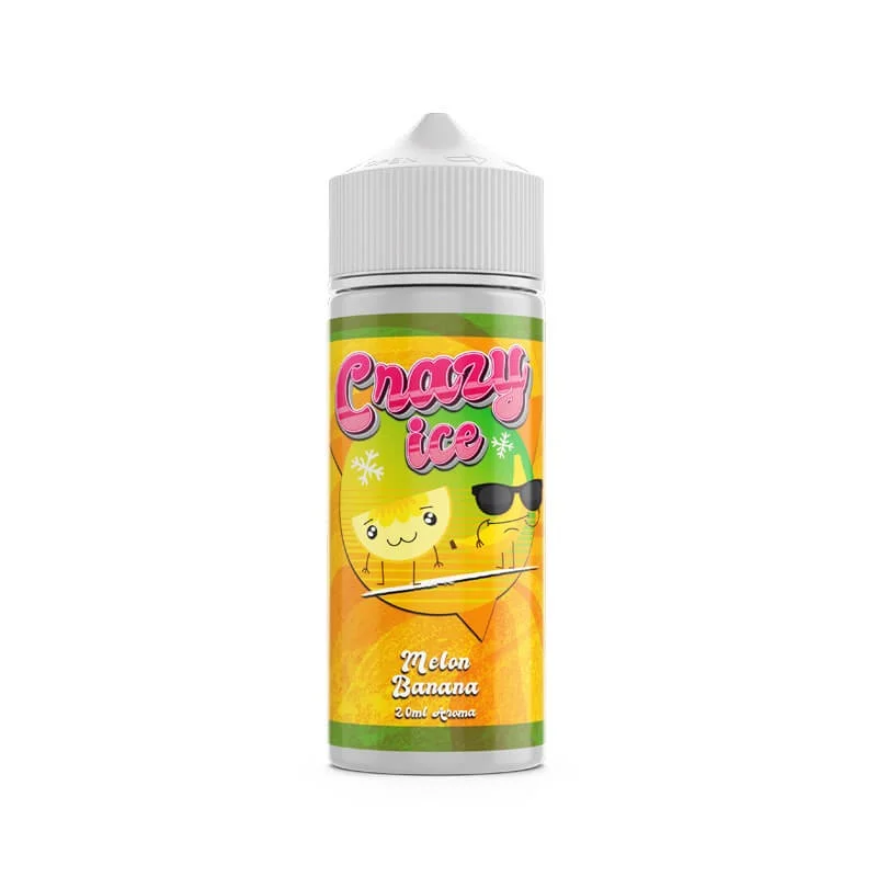 STEAM CITY CRAZY ICE MELON BANANA FLAVOUR SHOT 20/120ML