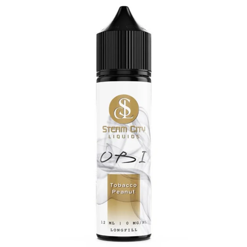 Steam City Liquids Obi Tobacco Peanut 10/60ml