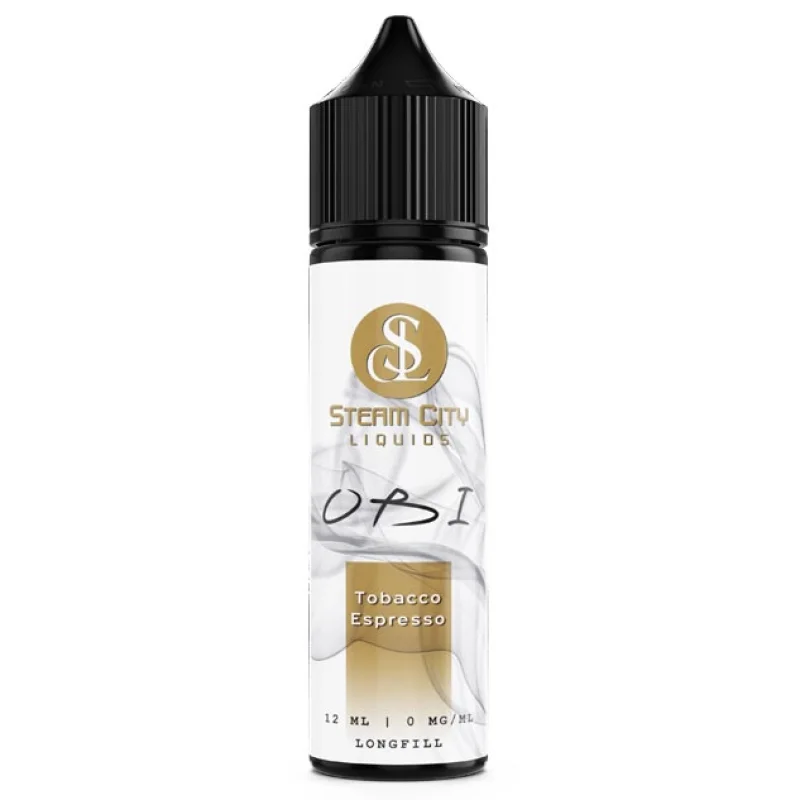 Steam City Liquids Obi Tobacco Espresso 10/60ml
