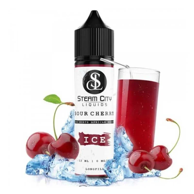 Steam City Liquids Sour Cherry Ice 10/60ml