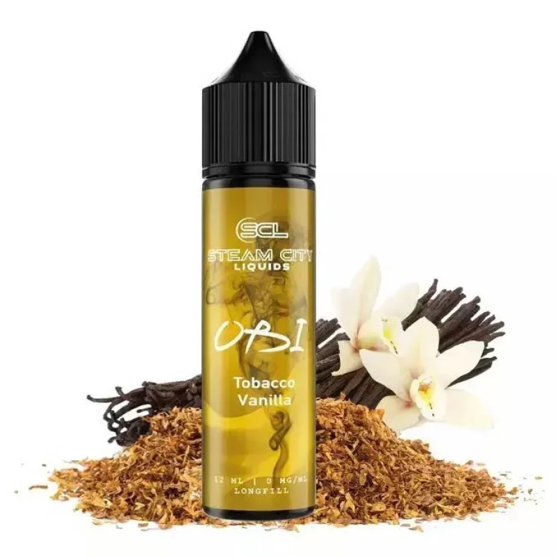Steam City Liquids Obi Tobacco Vanilla 10/60ml