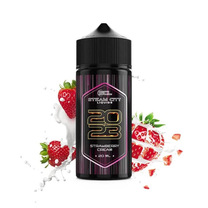 Steam City Liquids 2023 Strawberry Cream 20/120ml
