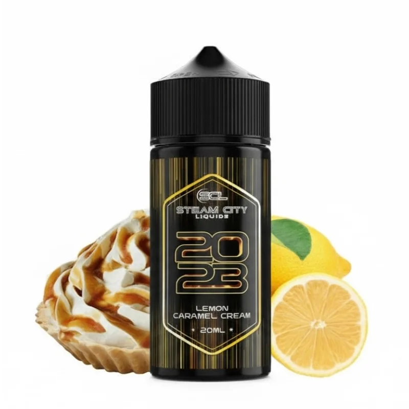Steam City Liquids 2023 Lemon Caramel Cream 20/120ml