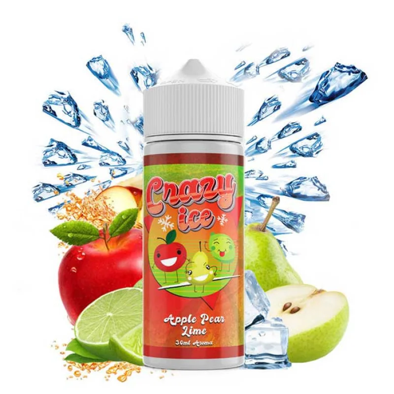 Steam City Liquids Crazy Ice Apple Pear Lime 20/120ml