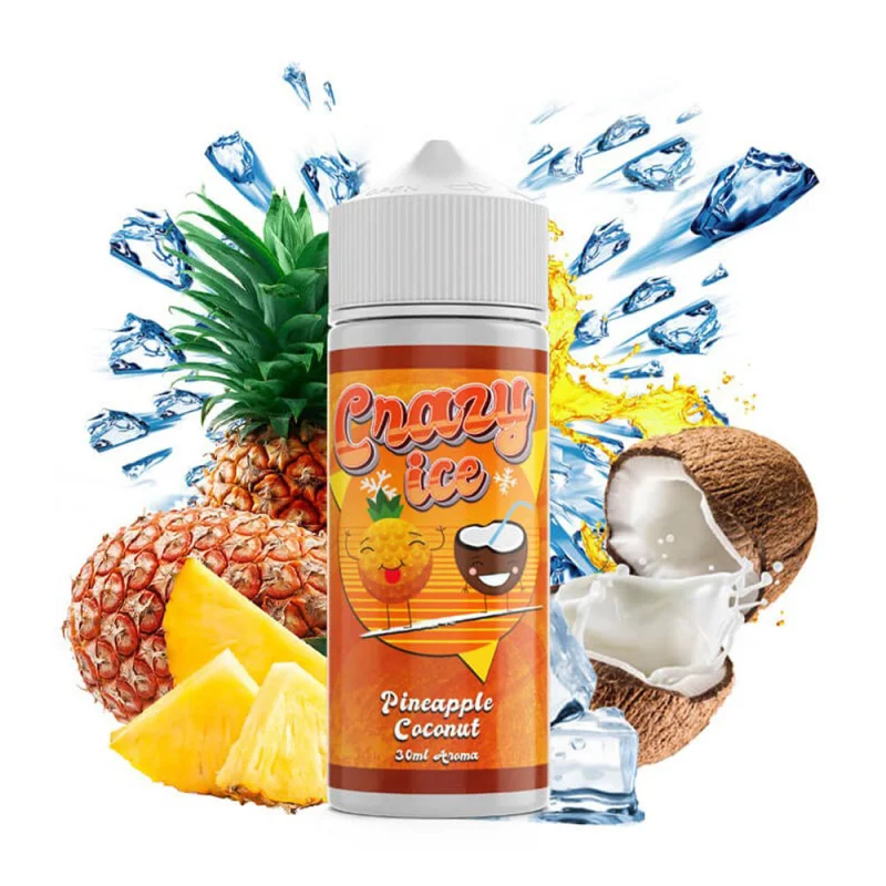 Steam City Liquids Crazy Ice Pineapple Coconut 20/120ml