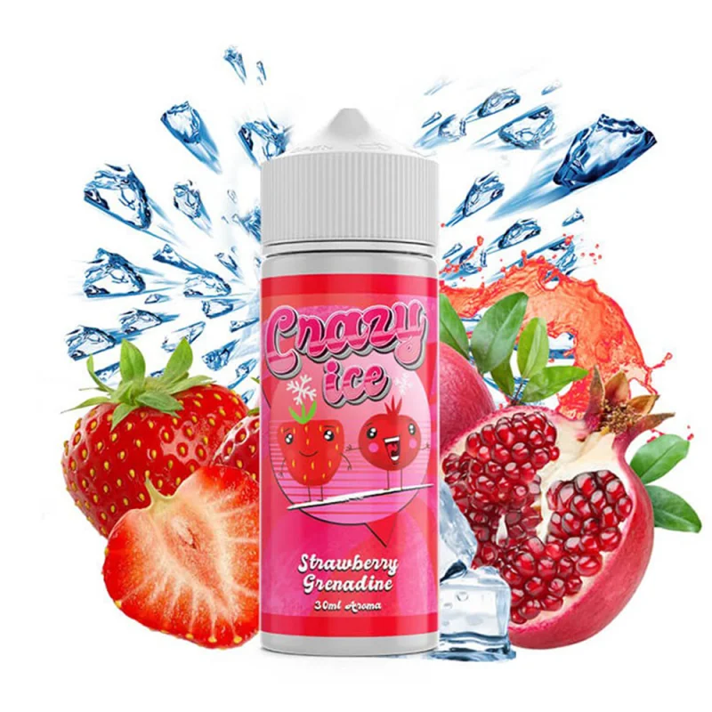 Steam City Liquids Crazy Ice Strawberry Grenadine 20/120ml