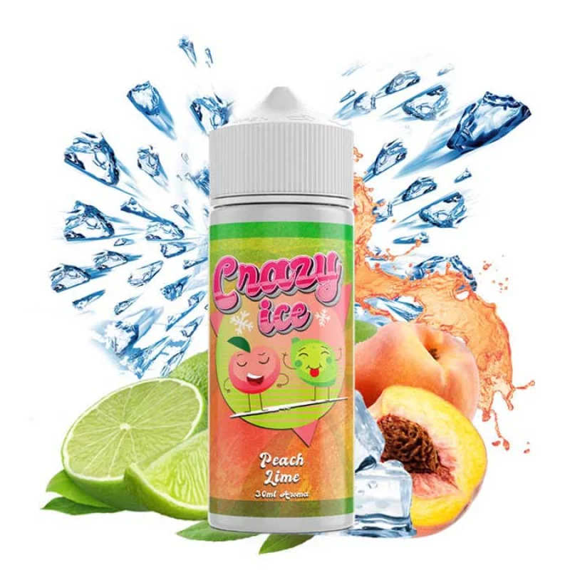 Steam City Liquids Crazy Ice Peach Lime 20/120ml