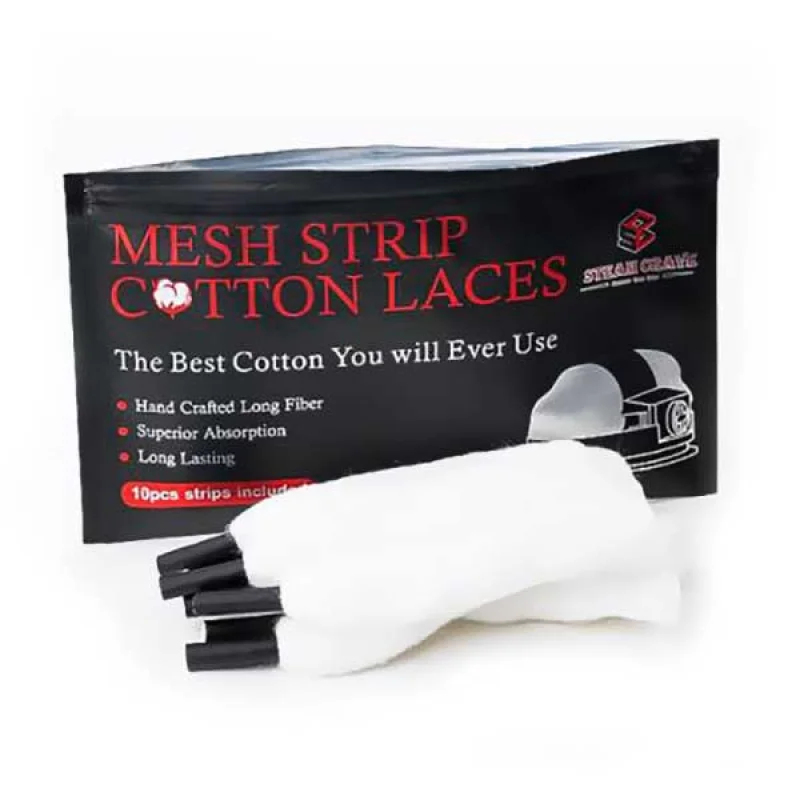 Steam Crave Mesh Strip Cotton Laces