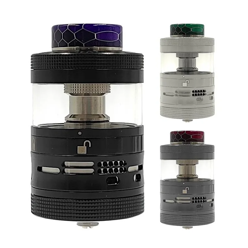 Steam Crave Aromamizer Ragnar RDTA Advanced Kit Black - STEAM CRAVE Brand - Rebuildable Atomizers