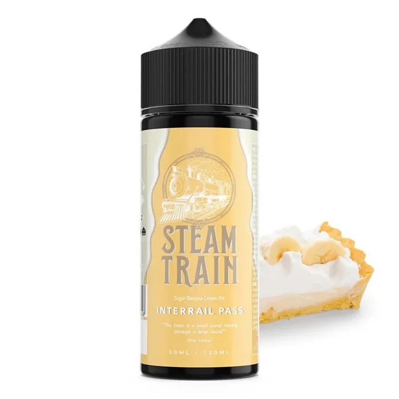 Steam Train Interrail Pass 30/120ml - STEAM TRAIN Brand - Flavour Shots
