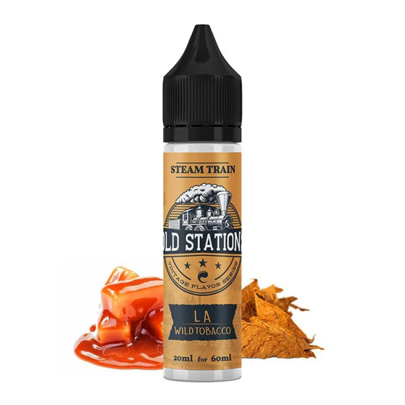 Steam Train Old Stations L.A. Wild Tobacco 20/60ml