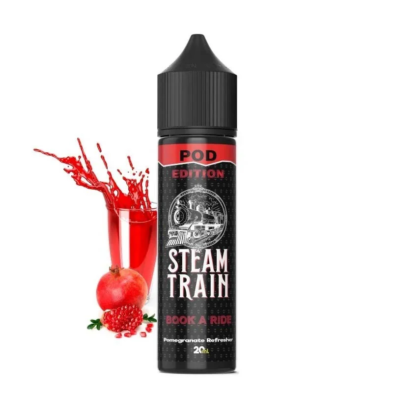 Steam Train Pod Edition Book A Ride 20/60ml