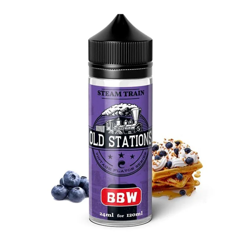 Steam Train Old Stations Bbw 24/120ml