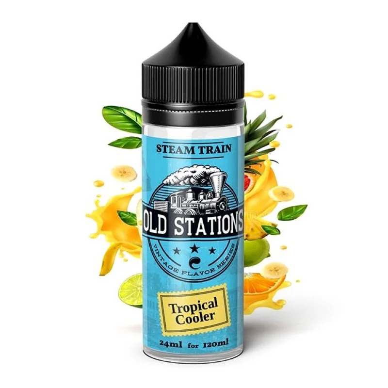 Steam Train Old Stations Tropical Cooler 24/120ml