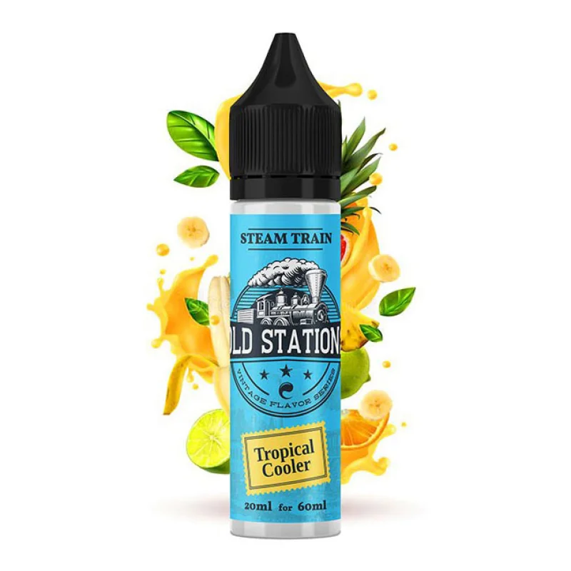 Steam Train Old Stations Tropical Cooler 20/60ml