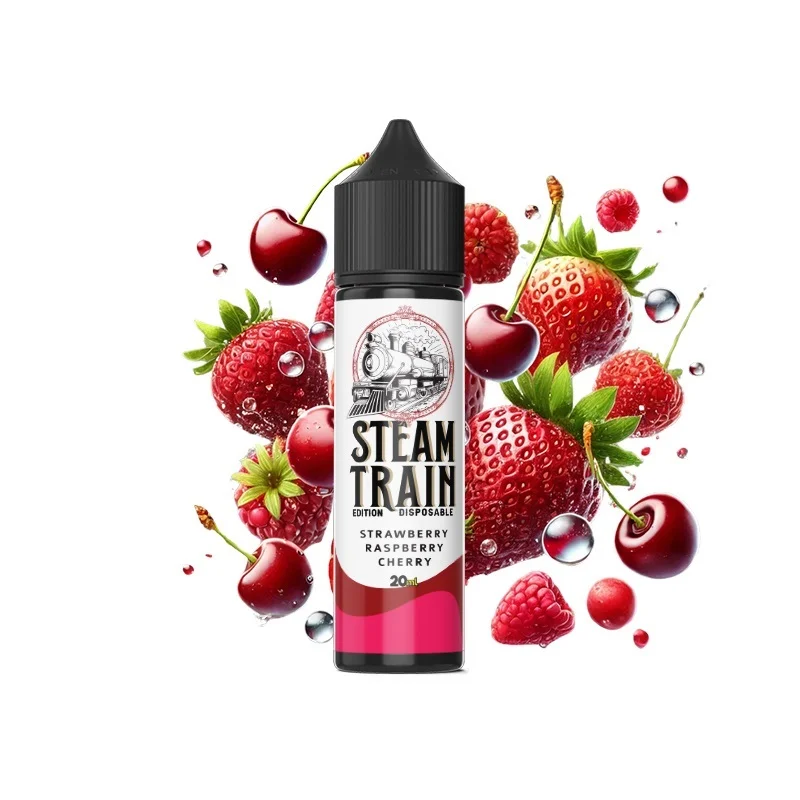 Steam Train Edition Strawberry Raspberry Cherry 20/60ml
