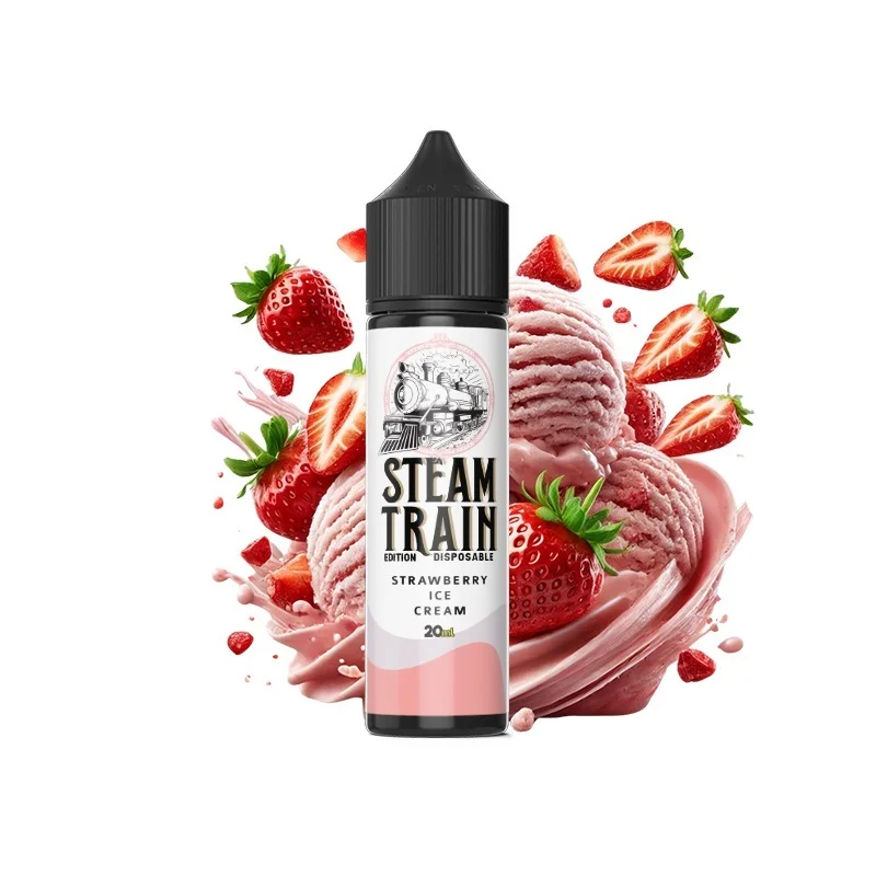 Steam Train Edition Strawberry Ice Cream 20/60ml