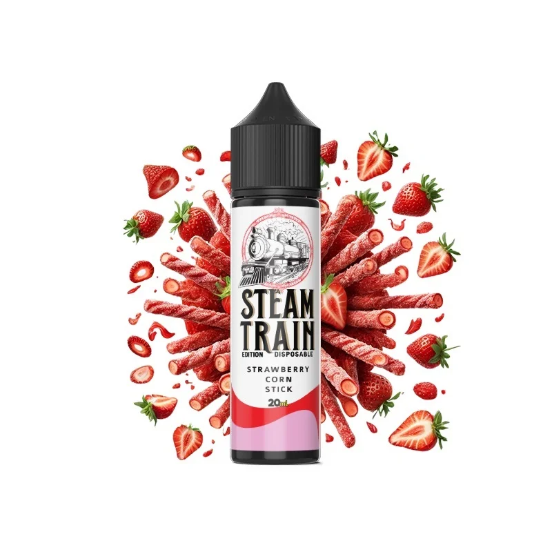 Steam Train Edition Strawberry Corn Stick 20/60ml
