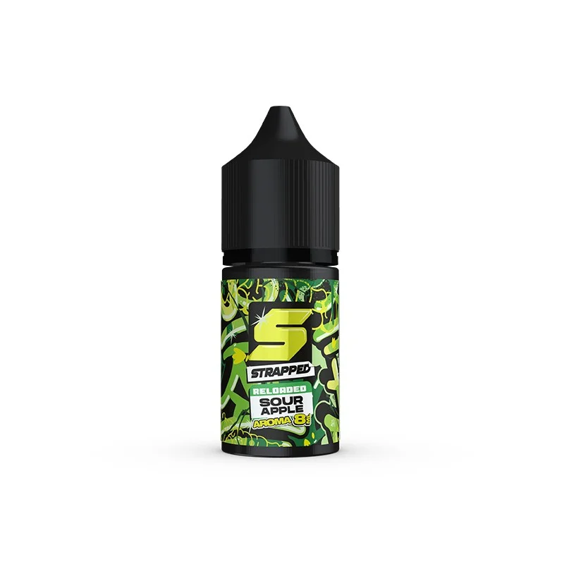 Strapped Reloaded Sour Apple 8/30ml