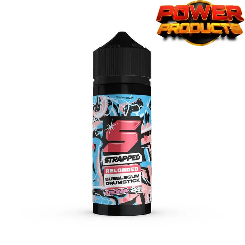 Strapped Reloaded Bubblegum Drumstick 24/120ml