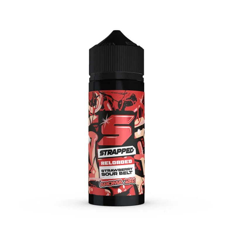 Strapped Reloaded Strawberry Sour Belt 24/120ml