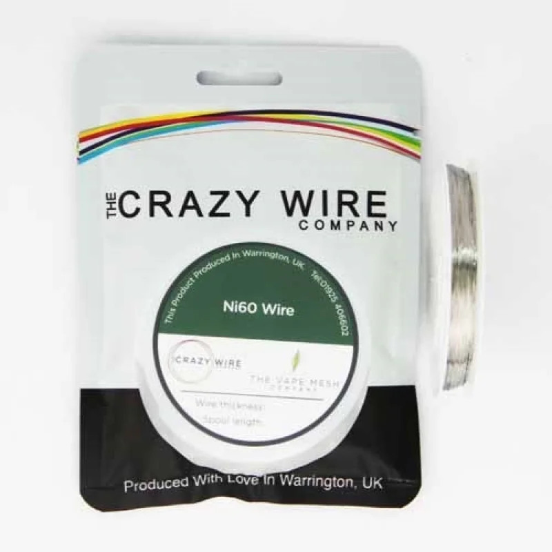 The Crazy Wire Company Ni60 0.5mm 10M 10pcs