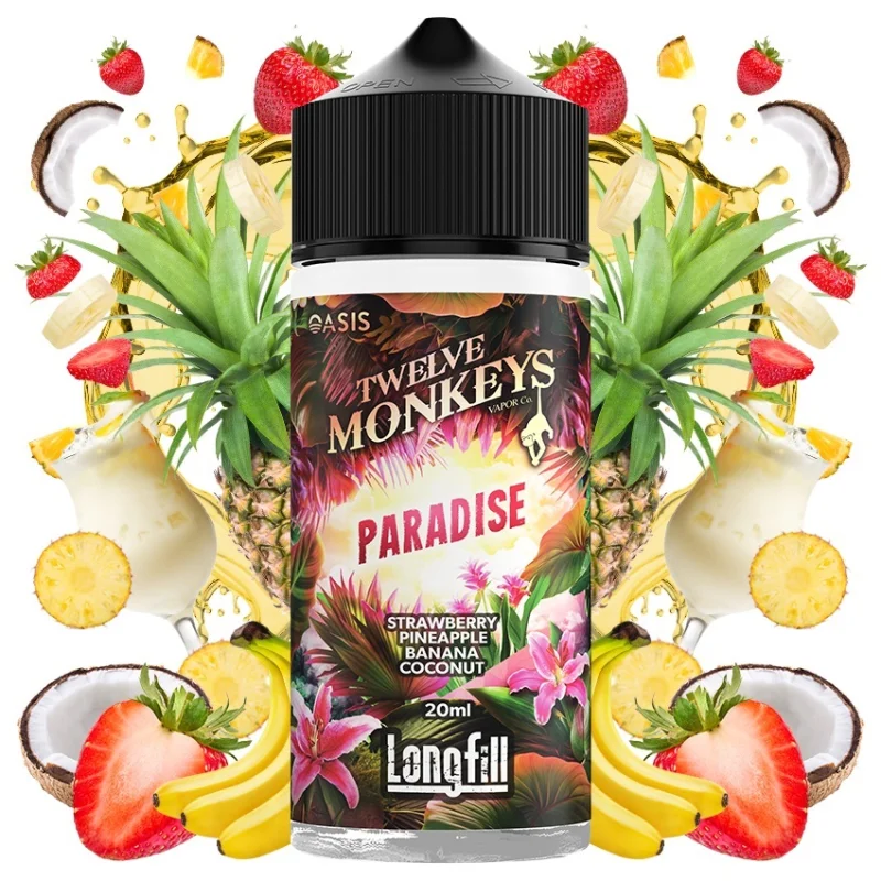 Twelve Monkeys Oasis Paradise 20/120ml