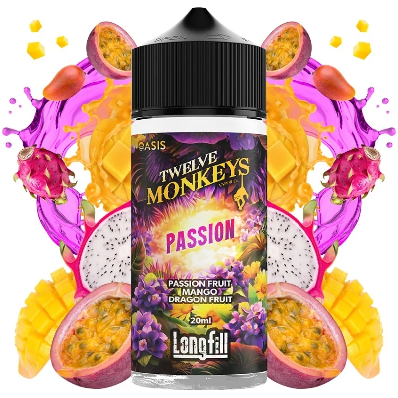 Twelve Monkeys Oasis Passion 20/120ml