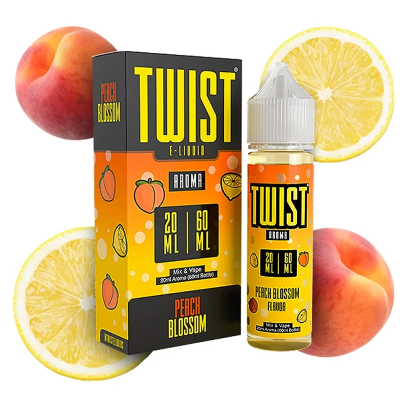 Twist Peach Blossom 20/60ml - TWIST Brand - Flavour Shots