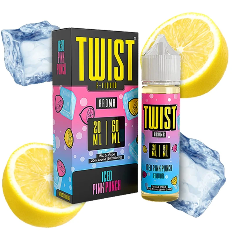 Twist Ice Pink Punch 20/60ml - TWIST Brand - Flavour Shots