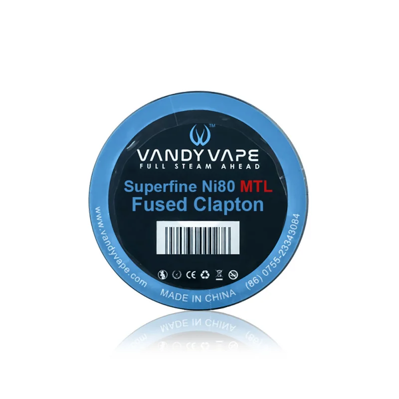 Vandy Vape Ni80 Superfine MTL Fused Clapton Wire - 3M