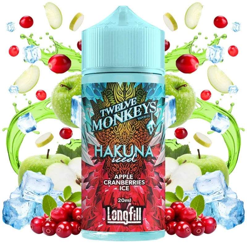 Vapers Experience Twelve Monkeys Classic Hakuna Iced 20/120ml