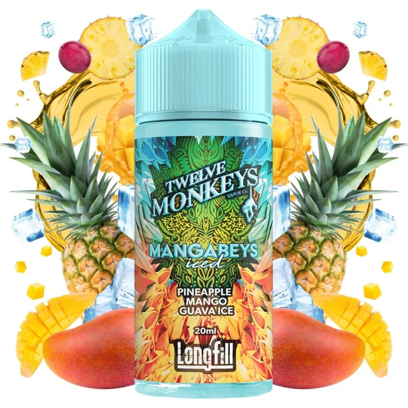 Vapers Experience Twelve Monkeys Classic Mangabeys Iced 20/120ml