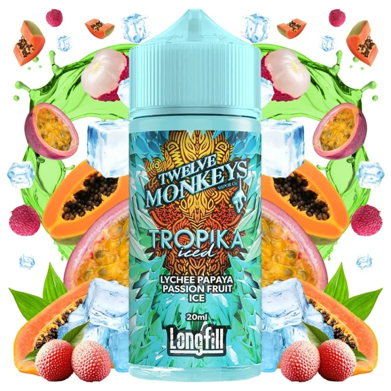 Vapers Experience Twelve Monkeys Classic Tropika Iced 20/120ml