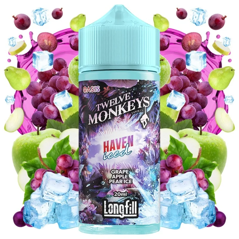 Vapers Experience Twelve Monkeys Oasis Haven Iced 20/120ml